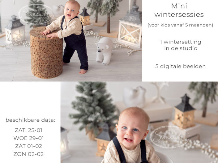 mini winter fotosessie, baby wintersessie, sitter, kinderfotografie, babyfotografie, Sarah Van Ruyssevelt Photography